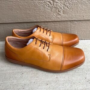 NEW Birchbury Brenston  Men's Size 14 M Derby Barefoot Dress Shoes Light Brown